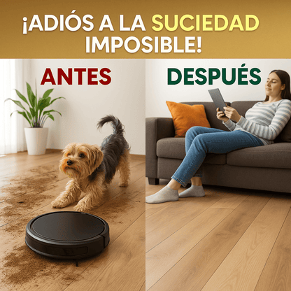 ROBOT INTELIGENTE 3 EN 1 ASPIRA/BARRE/HUMIDIFICA + ¡E-BOOK DE REGALO!